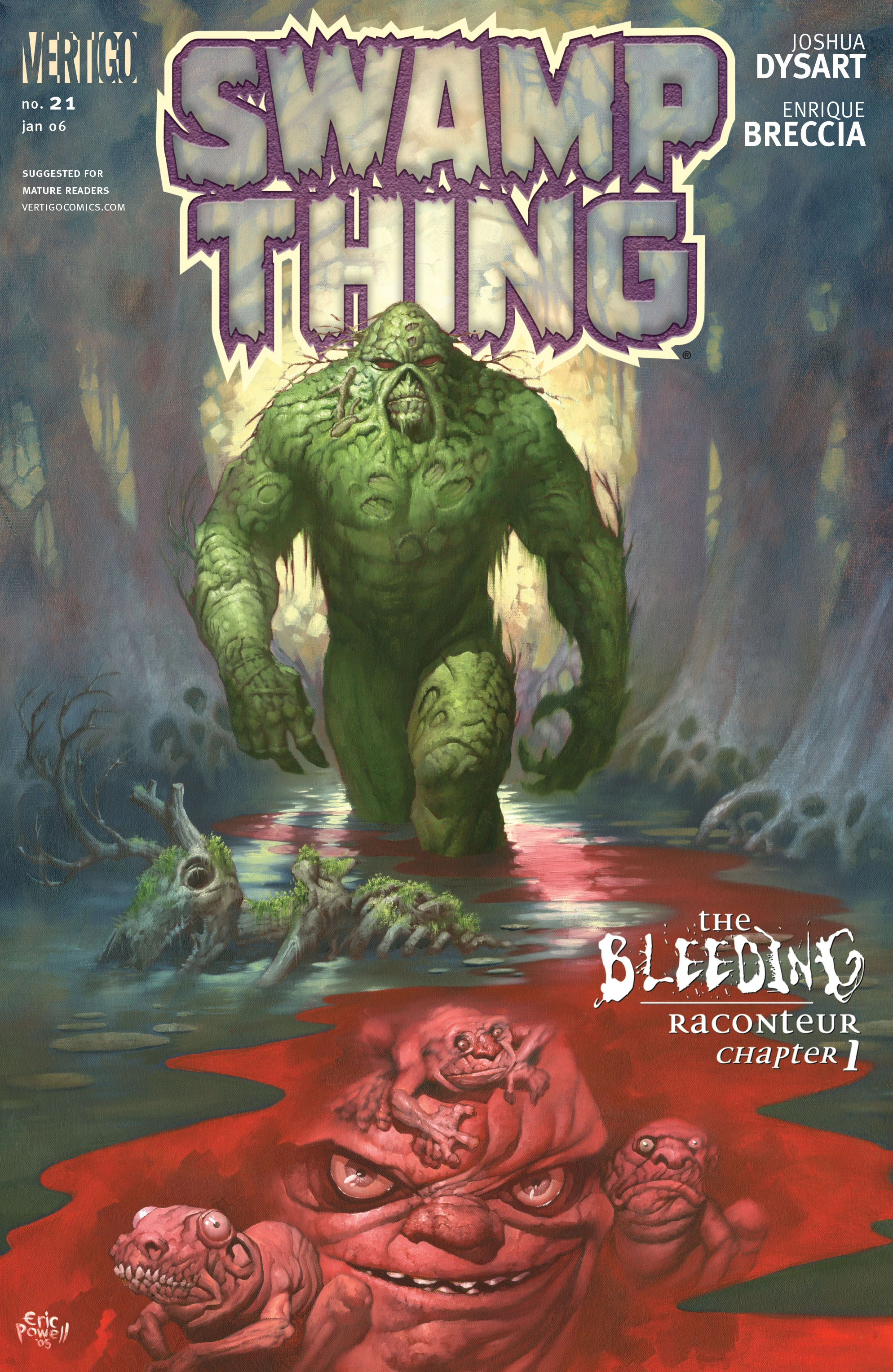 Swamp Thing #21 (DC, 2005 — Cover A) cover